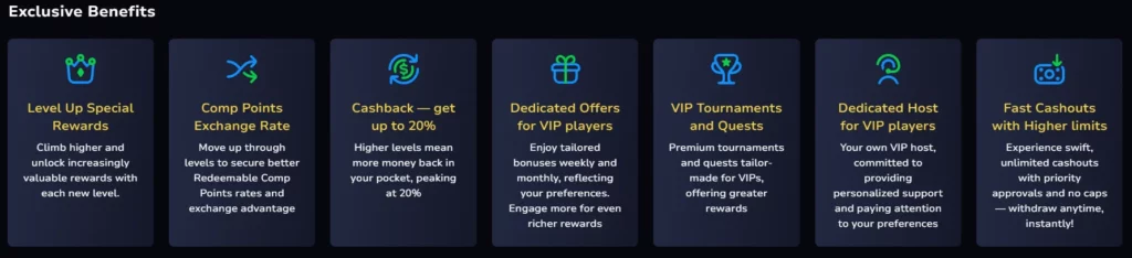 VIP Program Benefits