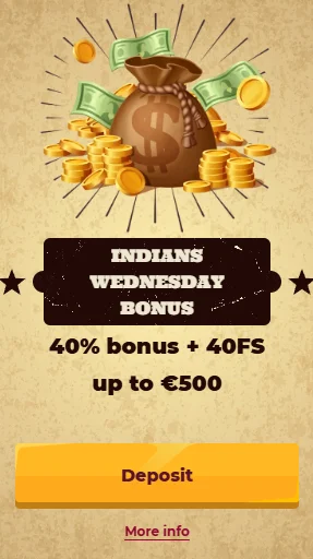 Indians Wednesday Bonus