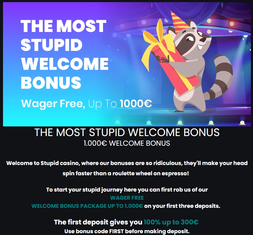 Welcome Bonus
