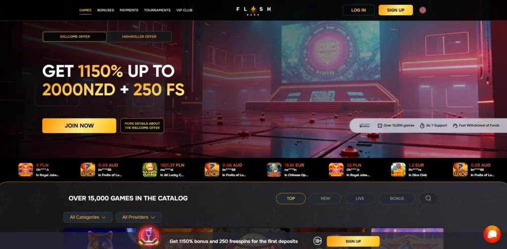 FlashDash Casino