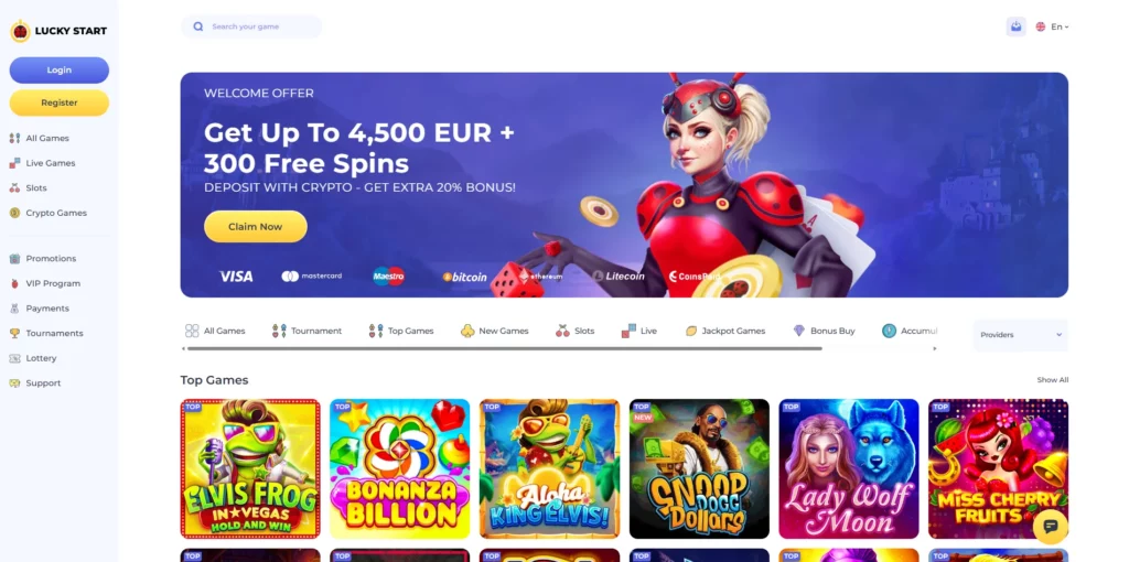 Lucky Start Casino
